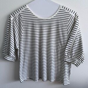 Women blouse white and black 3xl